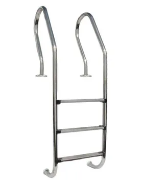 Inox Aisi 304 Pool Ladders Silver 162.5 x 50 cm unisex - Gre Accessories - FashionsVida