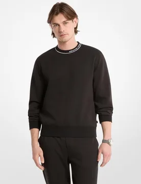 Sudadera de hombre con vivo en contraste y detalle de marca en lateral del cuello - Michael Kors - FashionsVida