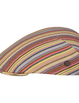Colours of Summer Flat Cap by - mixed colours - Size: S (54-55 cm) - Lierys - FashionsVida