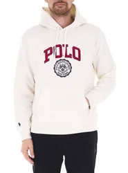 Felpa con cappuccio POLO AVORIO XL