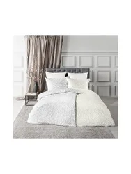 Damasco Bettwäsche OPAL 2x70x90cm/200x200cm Blanco blanco