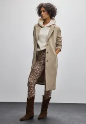 Leggings mit Leo-Muster female Braun