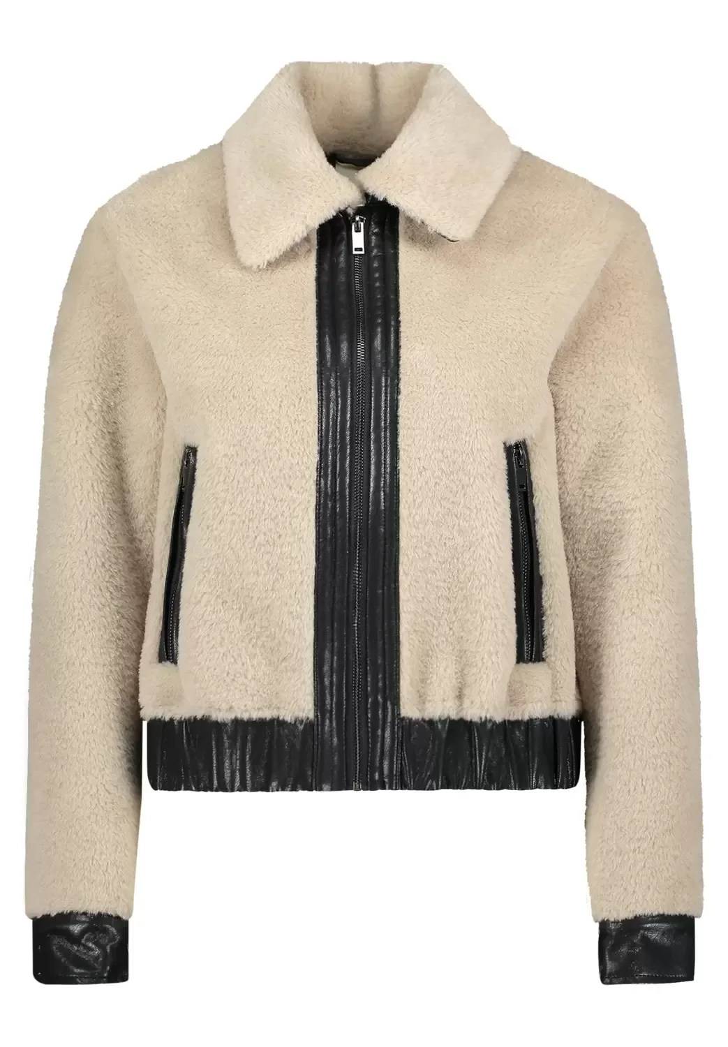 Plüschjacke female - 34 - FashionsVida