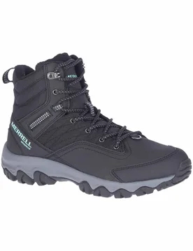 Winterschuhe Thermo Akita Mid Wp Black W für Damen aus Leder Größe 38 schwarz - Merrell - FashionsVida