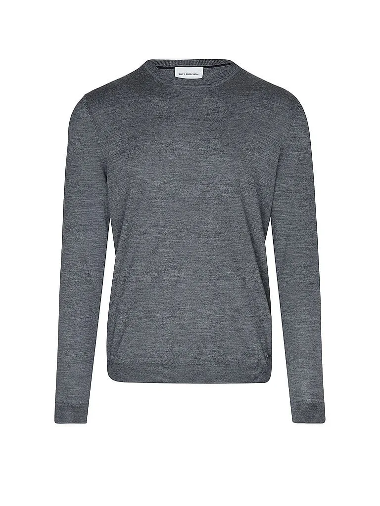 Pullover grau L Herren - Roy Robson - FashionsVida