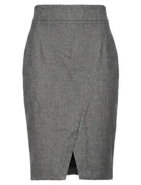 Falda midi Mujer Gris 40 Mujer - Laurence Bras - FashionsVida