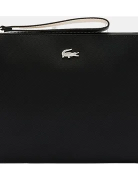 Cartera de mano en con cremallera - Lacoste - FashionsVida