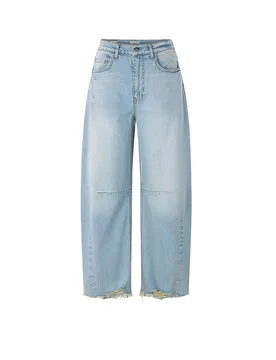 Jeans Balloon Fit blu 28/L32 - Richroyal - FashionsVida