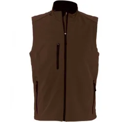 Mens Rallye Soft Shell Bodywarmer Jacket (Dark Chocolate) - Multicolour - Size 3xl