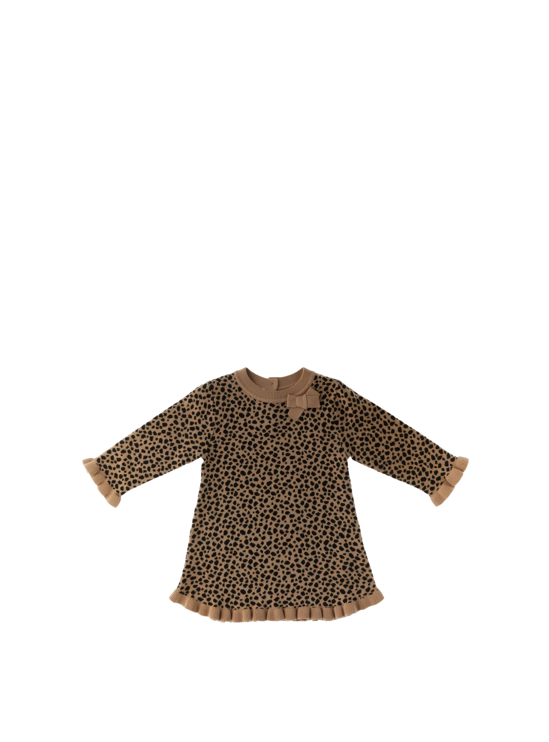 Abito in maglia MARRONE CHIARO 5A - iDO - FashionsVida