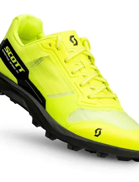 Supertrac Speed Rc Trail Running Shoes Black / Safety Yellow UK 8.5 Men - Scott - FashionsVida