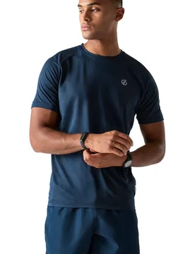 Persist camiseta montaña manga corta hombre Marino - Dare2b - FashionsVida