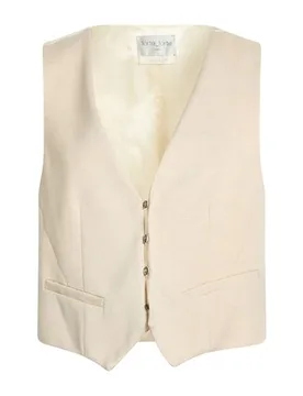 Chaleco sartorial Mujer Beige 1,2 Mujer - forte_forte - FashionsVida