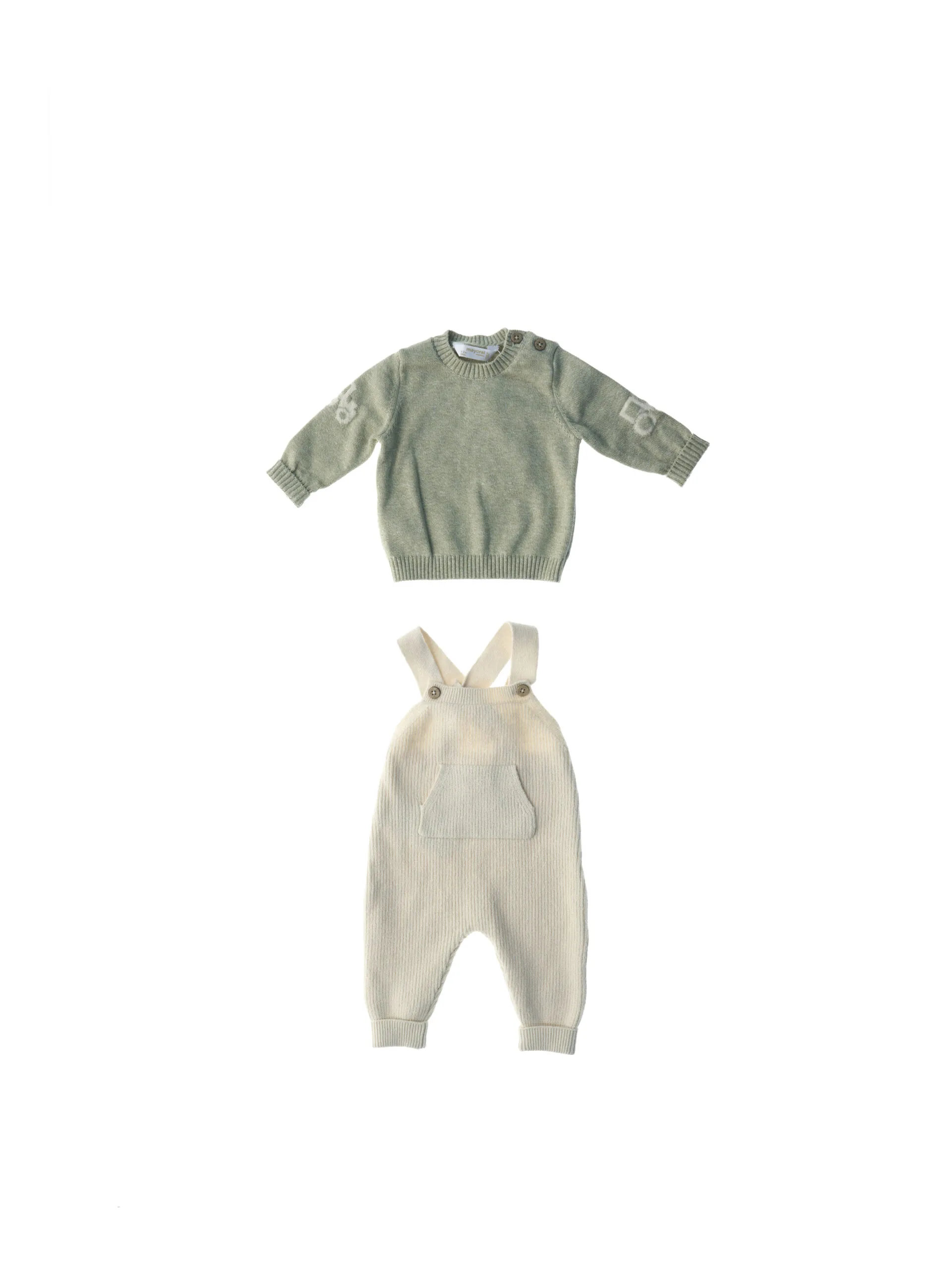 MAYORAL Set 2 pz ECRU 2-4 - Mayoral - FashionsVida