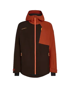Giacca da snowboard da uomo FWC Cruz Block Hoodie arancione L - O'Neill - FashionsVida
