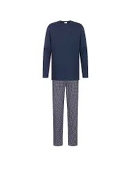 Pyjama yacht blue blau L Herren
