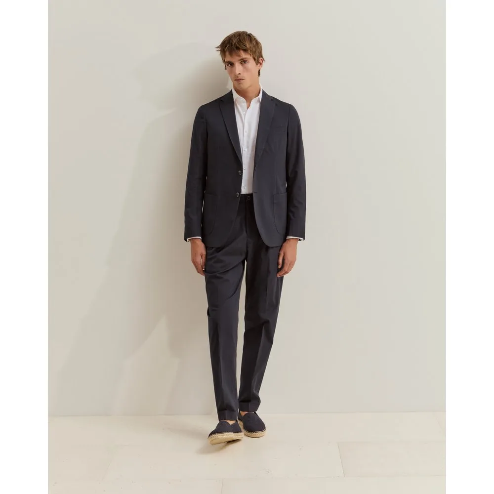 Blazer de hombre con corte slim fit en algodón - Lion of Porches - FashionsVida