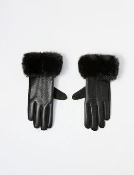 Sfera - Guantes combinados pelo - Sfera - FashionsVida