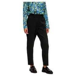 Pantaloni Rita-ria Cropped Fit Mid Waist Black 36