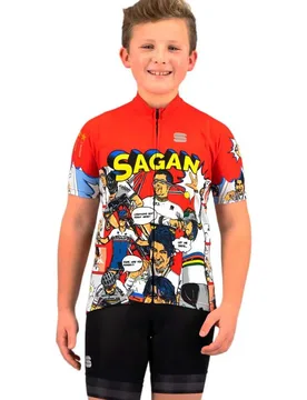 Maglia A Maniche Corte Super Peter Red - Sportful - FashionsVida