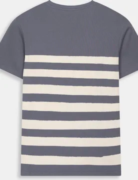 Harper & Neyer - Camiseta de manga corta de hombre de rayas - Harper & Neyer - FashionsVida