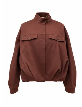 BOMBER Donna Soallure IN TWILL - SOALLURE - FashionsVida