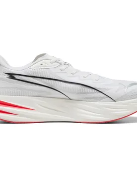 Scarpe Da Running Deviate Pure Nitro White / Ultra Red / Silver EU 43 - Puma - FashionsVida