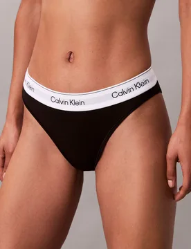 Icon Cotton Blend Briefs Black female - Calvin Klein - FashionsVida