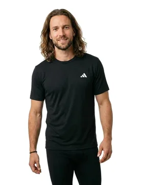 T-shirt à Manches Courtes Workout Essentials Feelready Black XL - Adidas - FashionsVida