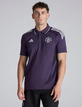 Manchester United Tiro 25 Competition Polo Shirt S - Adidas - FashionsVida
