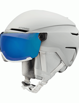 Casque de ski/snowboard - Savor Visor Stereo White Heather - Taille 59-63 cm - Blanc - Atomic - FashionsVida