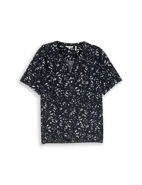 Blouse printed shortsleeves female - 48 - FashionsVida