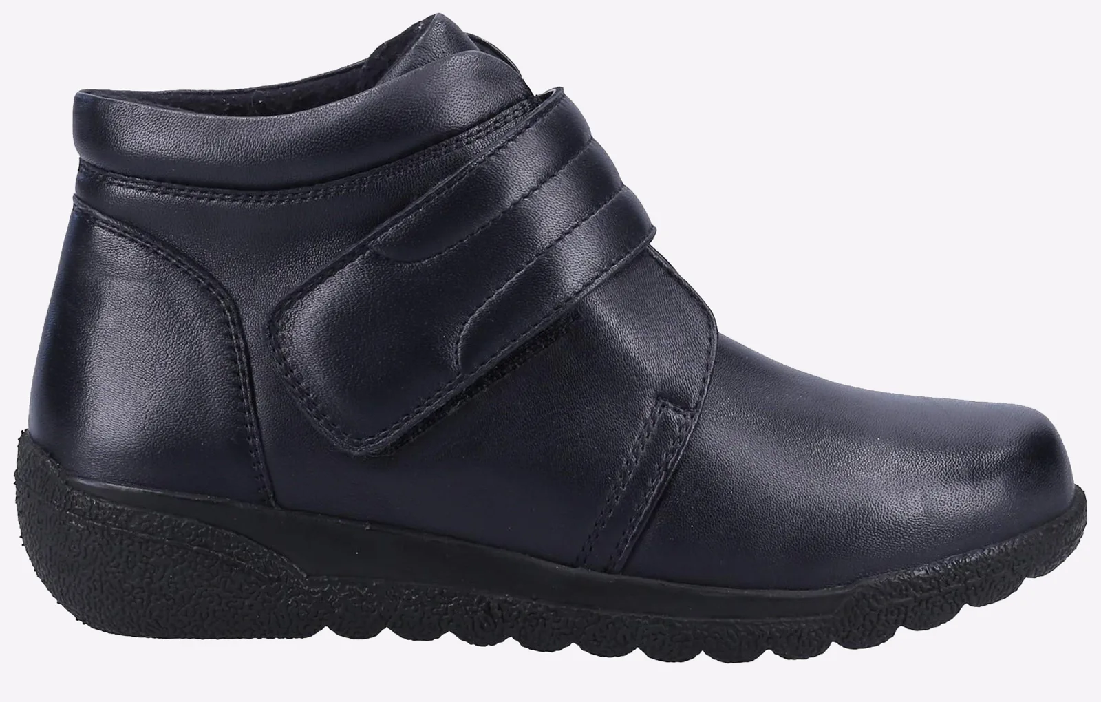 Shetland Memory Foam Womens - Navy - Size Uk 3 - Fleet & Foster - FashionsVida