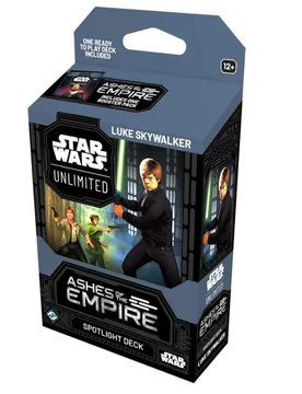Star Wars: Unlimited - Ashes of the Empire Spotlight Deck - Luke Skywalker - Fantasy Flight Games - FashionsVida