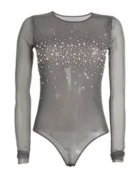 Bodysuit Damen Grau 32,34,36,38 Damen