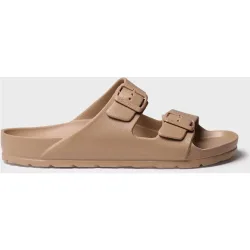 Chanclas de hombre de goma con hebillas