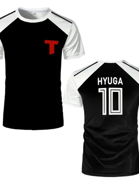 Captain Tsubasa Anime Tshirt Hyuga Animation Cosplay Short-sleeved 3D Printed Football Jersey T-shirts Mens Designer Clothes - Aliexpress - FashionsVida