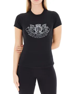 T-shirt con strass NERO XS - Juicy couture - FashionsVida