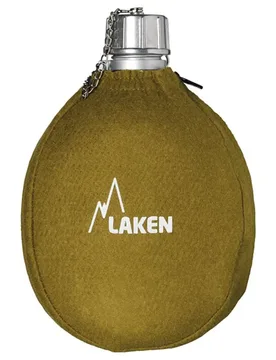 Bouteille Aluminium 1l Khaki One Size - Laken - FashionsVida