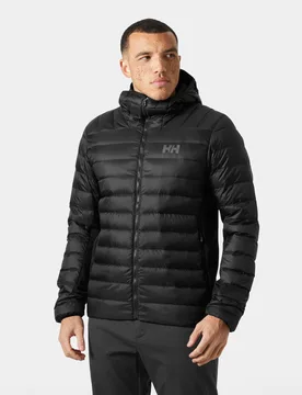 Men's Verglas Down Hybrid Hood 2.0 Black XL - Black - Male - Helly Hansen - FashionsVida