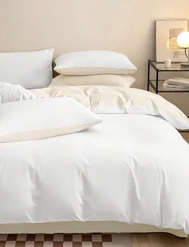 Juego de ropa de cama de 3 piezas 100% poliéster, ligero, transpirable y suave (1 funda nórdica y 2 fundas de almohada), juego de ropa de cama moder - Shein - FashionsVida
