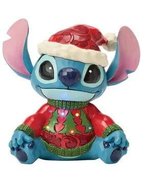 Disney Sammelfiguren - Feeling Jolly and a little Naughty (Stitch Sweater LED) - multicolor - Lizenzierter Fanartikel - None - unisex - Lilo & Stitch - FashionsVida