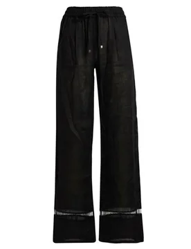 Pantalones Mujer Negro 34 Mujer - Kiton - FashionsVida