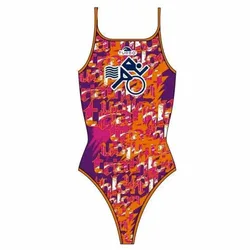 Multi Triahtlon Swimsuit Orange / Pink M Women