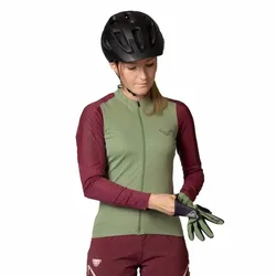 Maglia A Maniche Lunghe Ride Light Full Zip Sage