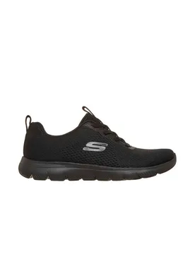 Women's Summits Mesh Bungee Slip-On Trainers - Black Size: 7 - Black - Size: 7 - Debenhams - FashionsVida