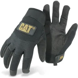 Guantes Cuero Sintético con Palma Acolchada