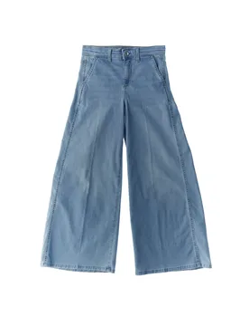 Jeans wide leg JUNIOR AZZURRO CHIARO L - Liu jo - FashionsVida