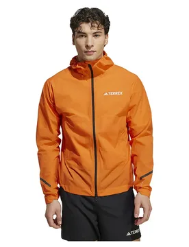 Giacca Xpr Light Rain Semi Impact Orange S - Adidas - FashionsVida