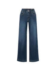 Jeans Wide Fit RICH PALAZZO dunkelblau 40/L32 Damen